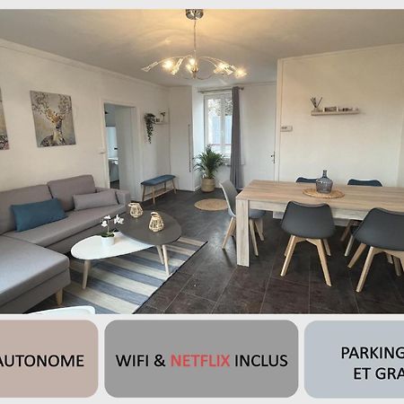 Triplex Carnot - Proche Docks 76, Kindarena Et Centre Ville De Rouen - Stationnement Gratuit - Netflix - Wifi Deville-les-Rouen Luaran gambar