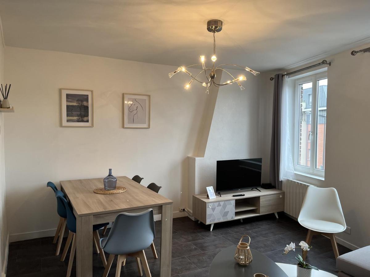 Triplex Carnot - Proche Docks 76, Kindarena Et Centre Ville De Rouen - Stationnement Gratuit - Netflix - Wifi Deville-les-Rouen Luaran gambar